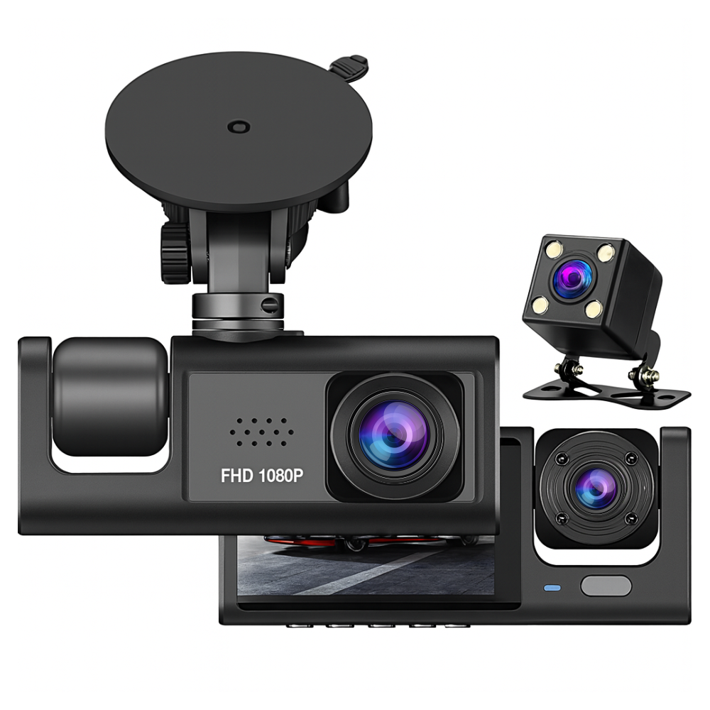 Cámaras Carro Dash Cam 1080p Hd